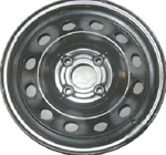 KIA Spectra Wheel STL74578 Steel Black